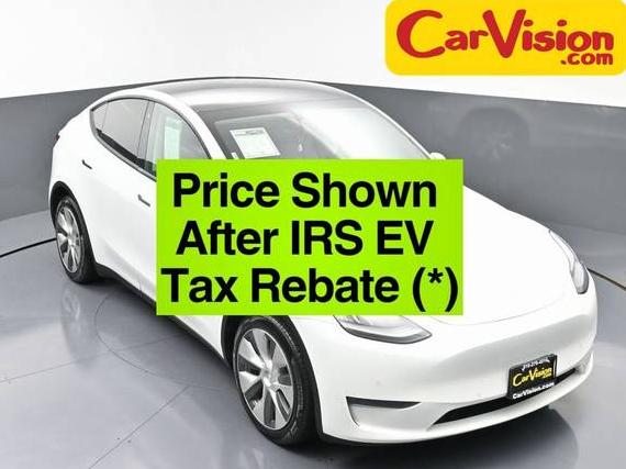 TESLA MODEL Y 2020 5YJYGDEE7LF043119 image